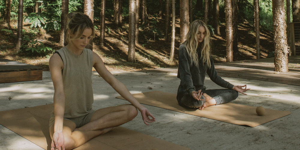 Eco Friendly Grade A Rubber Cork Yoga Mat for Men & Women