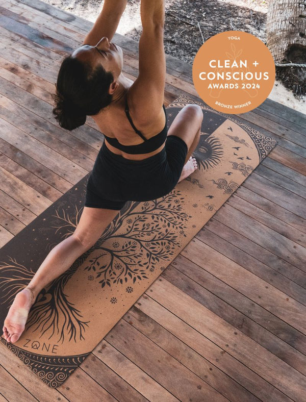 The Cycle Of Life Cork Yoga Mat ZONE