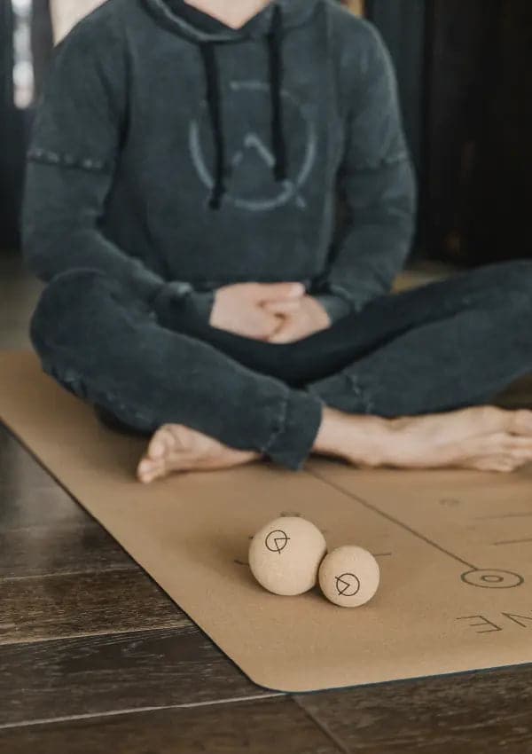 Cork Massage Balls and Mat Combo ZONE