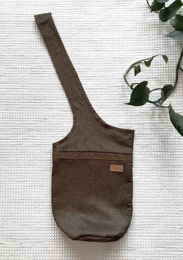 Hemp Yoga Tote - Cocoa ZONE